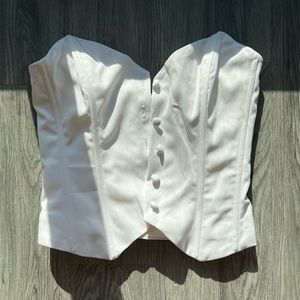 Princess Polly White Corset Top